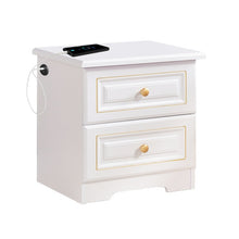 Load image into Gallery viewer, Multi-Functional LED Wireless USB Charging Night Stand