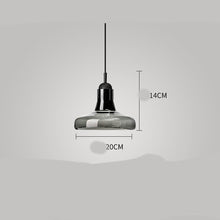 Load image into Gallery viewer, Dining Room Chandelier Art Lighting Glass Single Head Small Chandelier LED Lamps