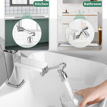 Load image into Gallery viewer, Rotating Faucet Extender, 1080 Degree Swivel Faucet Aerator