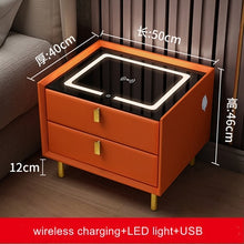 Load image into Gallery viewer, Multi-Functional LED Wireless USB Charging Night Stand
