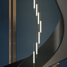 Load image into Gallery viewer, Led Long Line Pendant Stair case Chandelier