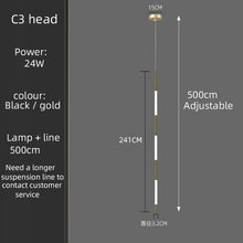 Load image into Gallery viewer, Led Long Line Pendant Stair case Chandelier