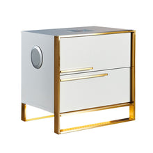 Load image into Gallery viewer, Multi-Functional LED Wireless USB Charging Night Stand