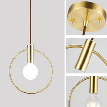 Load image into Gallery viewer, Nordic Brass chandelier