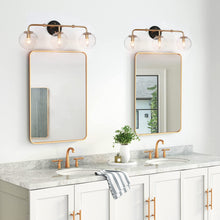 Load image into Gallery viewer, 3 Light Seeded Glass Shade