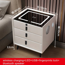 Load image into Gallery viewer, Multi-Functional LED Wireless USB Charging Night Stand