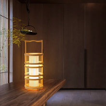 Load image into Gallery viewer, Store Bed And Breakfast Bedroom Bamboo Floor Lamp