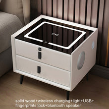 Load image into Gallery viewer, Multi-Functional LED Wireless USB Charging Night Stand