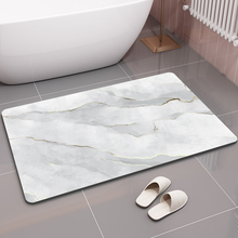 Load image into Gallery viewer, Modern Quickly Absorbent Bathroom Mat Toilet Doormat Shower Room Anti-Slip Bath Carpets Floor Pad Rugs for Bathtub Wash Basin