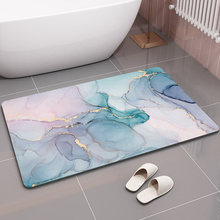 Load image into Gallery viewer, Modern Quickly Absorbent Bathroom Mat Toilet Doormat Shower Room Anti-Slip Bath Carpets Floor Pad Rugs for Bathtub Wash Basin
