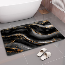 Load image into Gallery viewer, Modern Quickly Absorbent Bathroom Mat Toilet Doormat Shower Room Anti-Slip Bath Carpets Floor Pad Rugs for Bathtub Wash Basin
