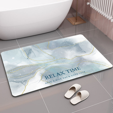 Load image into Gallery viewer, Modern Quickly Absorbent Bathroom Mat Toilet Doormat Shower Room Anti-Slip Bath Carpets Floor Pad Rugs for Bathtub Wash Basin