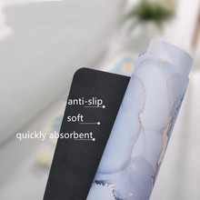 Load image into Gallery viewer, Modern Quickly Absorbent Bathroom Mat Toilet Doormat Shower Room Anti-Slip Bath Carpets Floor Pad Rugs for Bathtub Wash Basin