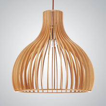 Load image into Gallery viewer, Bamboo Woven Nordic Birdcage Chandelier