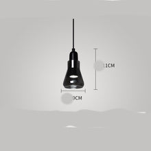 Load image into Gallery viewer, Dining Room Chandelier Art Lighting Glass Single Head Small Chandelier LED Lamps