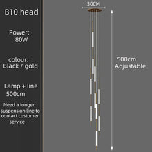 Load image into Gallery viewer, Led Long Line Pendant Stair case Chandelier