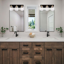 Load image into Gallery viewer, Clear Glass Shade,Modern Vanity Lights for Mirror Kitchen Hallway Foyer