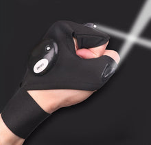 Load image into Gallery viewer, Outdoor Luminous Lighted Fingerless Gloves