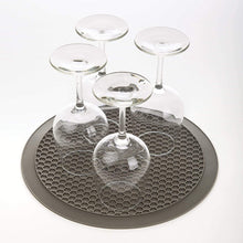 Load image into Gallery viewer, Prep Solutions Versatile Non Stick Heat Resistant Microwave Protective Hot Pad Multi Purpose Mat, 12 Inch Diameter, Beige