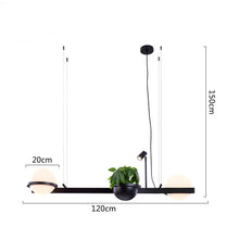 Load image into Gallery viewer, Bedroom Bedside Chandelie Simple Personality