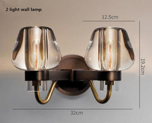 Load image into Gallery viewer, American Luxury Copper Chandelier Loft LED E14 Pendant Chandelier Lustre Chandelier Lighting Drop Light for Living Room