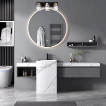Load image into Gallery viewer, Clear Glass Shade,Modern Vanity Lights for Mirror Kitchen Hallway Foyer