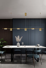 Load image into Gallery viewer, Nordic Led Hanging Black Dimmable Chandelier