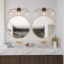 Load image into Gallery viewer, 3 Light Seeded Glass Shade