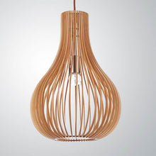 Load image into Gallery viewer, Bamboo Woven Nordic Birdcage Chandelier