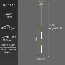 Load image into Gallery viewer, Led Long Line Pendant Stair case Chandelier