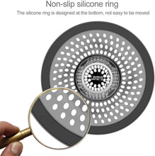 Load image into Gallery viewer, Drain Hair Catcher/Bathtub Shower Drain Hair Trap/Strainer Stainless Steel Drain Protector(Patented Product)