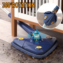 Load image into Gallery viewer, Extendable Triangle Mop 360 Rotatable Adjustable Mop