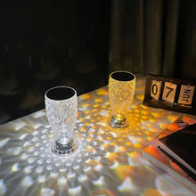 Load image into Gallery viewer, Fish Scale USB Port LED Rechargeable Touch Crystal Lamp
