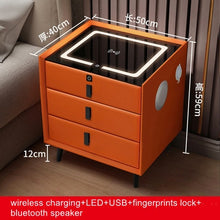 Load image into Gallery viewer, Multi-Functional LED Wireless USB Charging Night Stand
