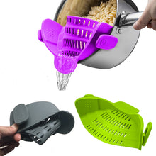 Load image into Gallery viewer, Clip-on Pot Funnel Strainer
