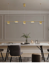 Load image into Gallery viewer, Nordic Led Hanging Black Dimmable Chandelier
