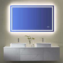 Load image into Gallery viewer, 40X32 Inch LED RGB Color Changing Backlit Mirror Shatterproof Dimmable Anti-Fog mirror
