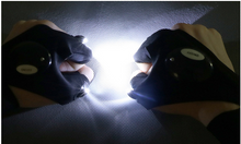 Load image into Gallery viewer, Outdoor Luminous Lighted Fingerless Gloves
