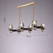 Load image into Gallery viewer, American Luxury Copper Chandelier Loft LED E14 Pendant Chandelier Lustre Chandelier Lighting Drop Light for Living Room
