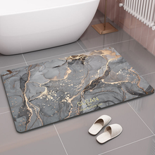 Load image into Gallery viewer, Modern Quickly Absorbent Bathroom Mat Toilet Doormat Shower Room Anti-Slip Bath Carpets Floor Pad Rugs for Bathtub Wash Basin
