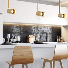 Load image into Gallery viewer, Brass Track Lighting Adjustable Gold Spotlights 
