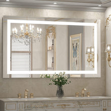 Load image into Gallery viewer, Dimmable LED 40 X 24&quot; White/Warm/Natural Lighted Mirror,Cri90,Ip54 
