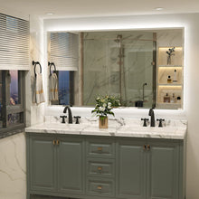 Load image into Gallery viewer, Dimmable 40 X 24 Inch Backlit Led 3 Colors White/Warm/Natural Lights Wall Mounted Fog Free mirror
