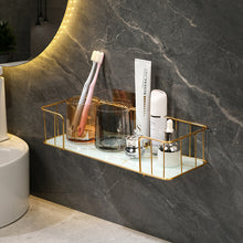 Load image into Gallery viewer, Light Luxury Bathroom Rack Wall Hanging Bathroom
