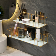 Load image into Gallery viewer, Light Luxury Bathroom Rack Wall Hanging Bathroom
