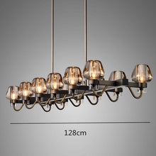 Load image into Gallery viewer, American Luxury Copper Chandelier Loft LED E14 Pendant Chandelier Lustre Chandelier Lighting Drop Light for Living Room
