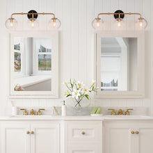 Load image into Gallery viewer,  3 Light Seeded Glass Shade 
