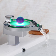 Load image into Gallery viewer, Led Luminous Color Changing Fashion Creative Copper Faucet
