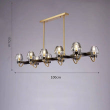 Load image into Gallery viewer, American Luxury Copper Chandelier Loft LED E14 Pendant Chandelier Lustre Chandelier Lighting Drop Light for Living Room
